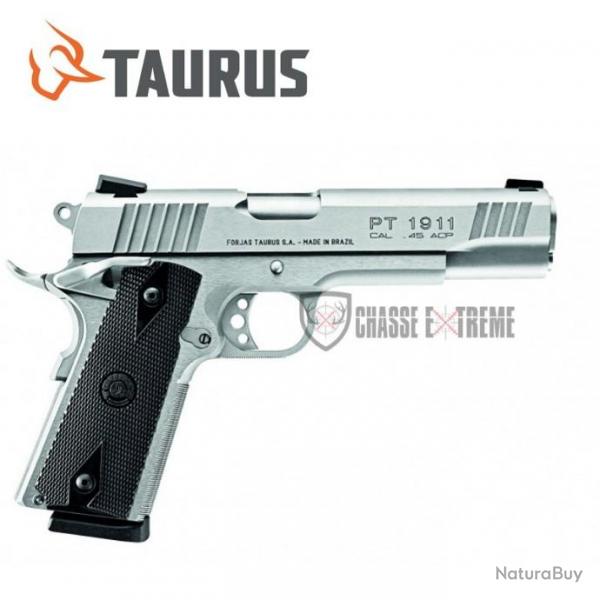 Pistolet TAURUS PT-1911 Matte Stainless Steel Cal 45 Acp