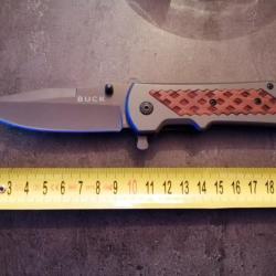 Couteau buck massif finition teflon 21cm