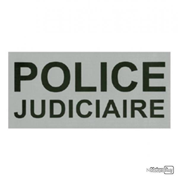 Bandeau POLICE JUDICIAIRE Rtro-Rflchissant 30 cm x 15 cm