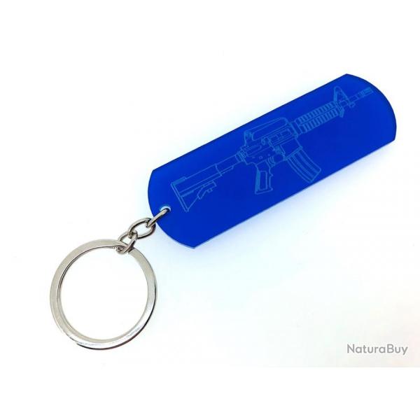 Porte-cls AR15 - M16 - M4 bleu roi ar-15 223 rem