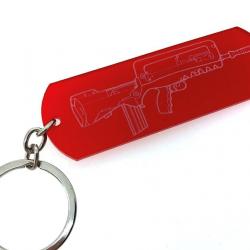 Porte-clés Famas 223 rem rouge