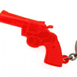 Porte-clés Colt python 357 mag orange fluo