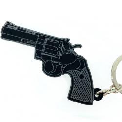 Porte-clés Colt python 357 mag noire
