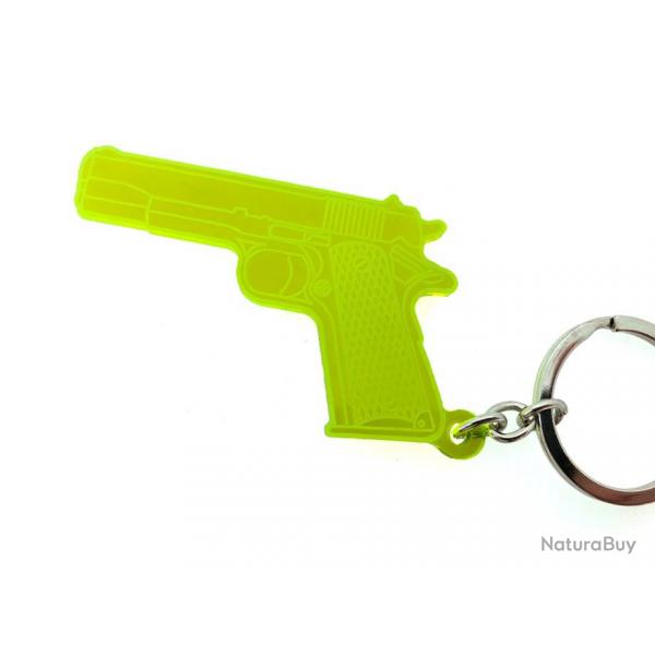 Porte-cls Colt 1911 45acp jaune fluo