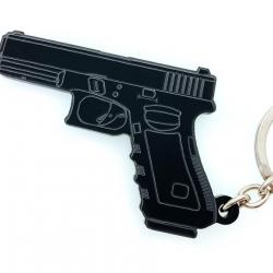 Porte-clés glock 9mm noire