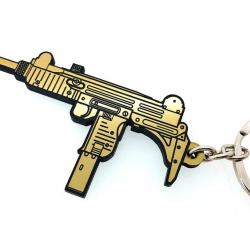 Porte-clés Uzi IMI 9mm or jaune