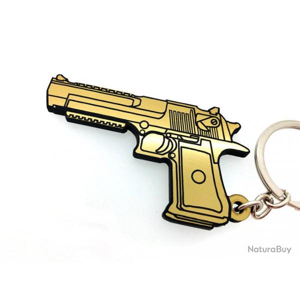 Porte-cls Desert Eagle IMI or jaune