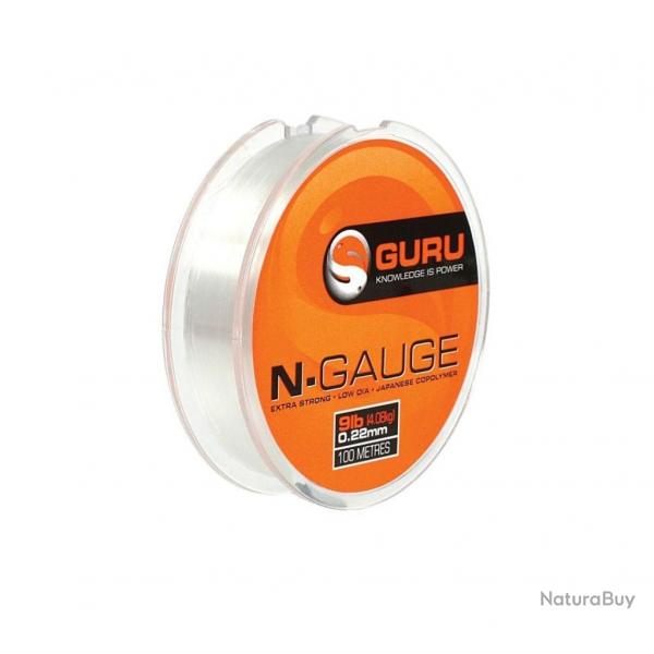 Nylon N-gauge 100m Guru 0.19mm / 7lbs