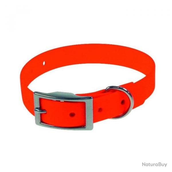 Collier Biothane Beta - Orange / 45 cm / 25 mm
