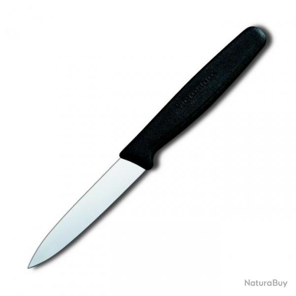 Couteau office 8 cm, Couleur noir [Victorinox]