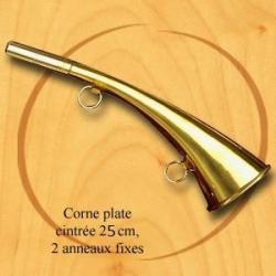 Corne ELLESS en cuivre 25 cm (Fabrication Française)