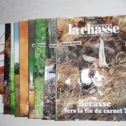 Lot de plusieurs années de revues de chasse ( revue nationale de la chasse )