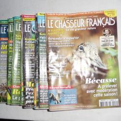 Lot de plusieurs années de revues de chasse ( le chasseur français )