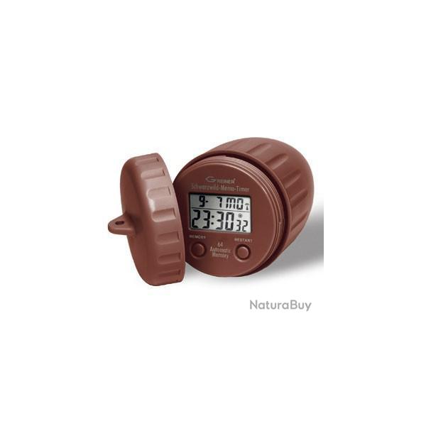 Horloge lectronique avec enregistrement automatique