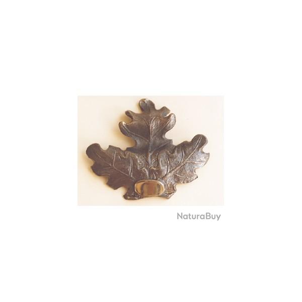 Feuille de chne bronze.