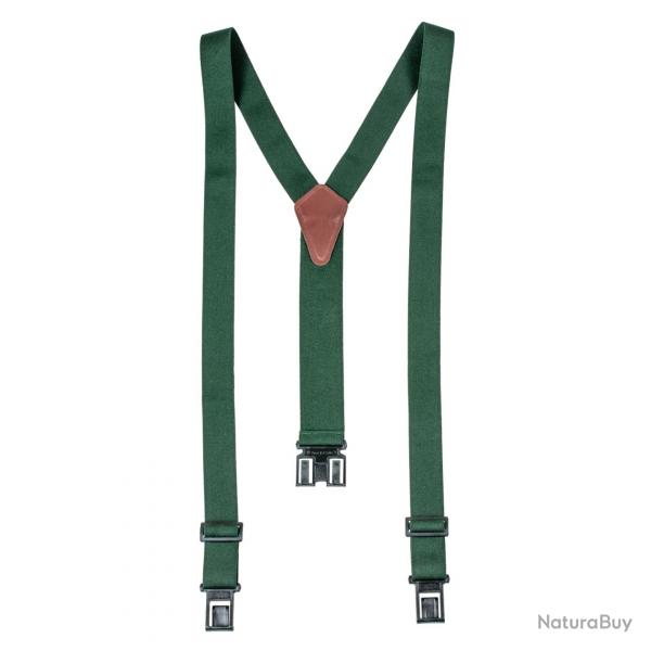 Bretelles de pantalon  crochets vert