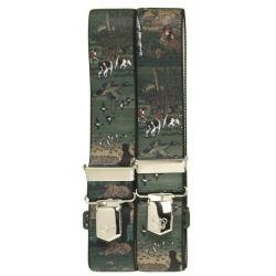 Bretelles de pantalon à motifs de chasse