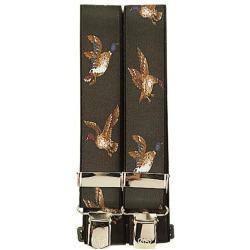 Bretelles de pantalon à motifs canard