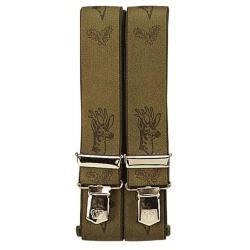Bretelles de pantalon à motifs chevreuil