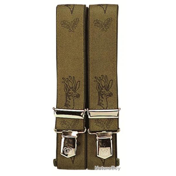 Bretelles de pantalon  motifs chevreuil