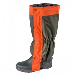Guêtres en polyester vert/orange
