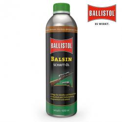Ballistol Balsin huile pour fût et crosse en bois, brun foncé 500 ml