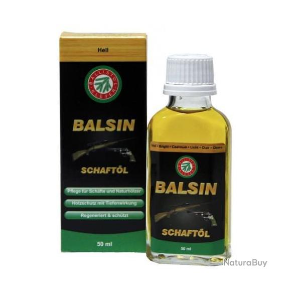 Ballistol Balsin huile pour ft et crosse en bois, clair 50 ml