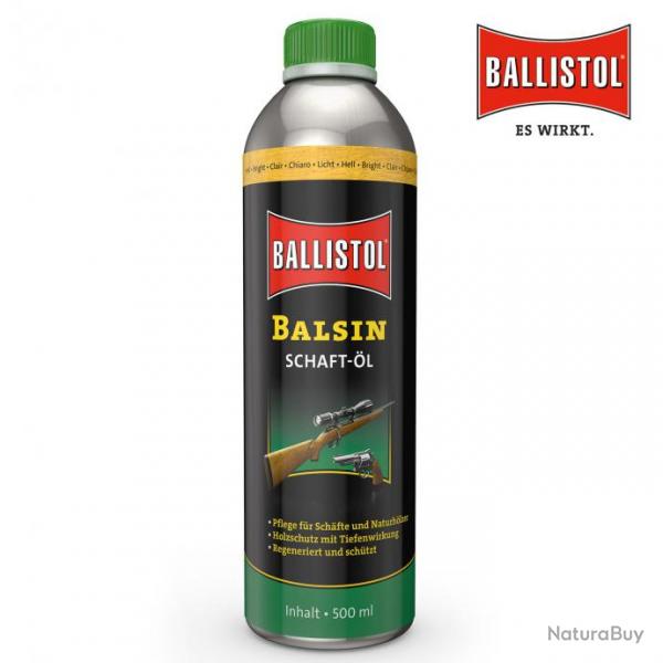 Ballistol Balsin huile pour ft et crosse en bois, clair 500 ml