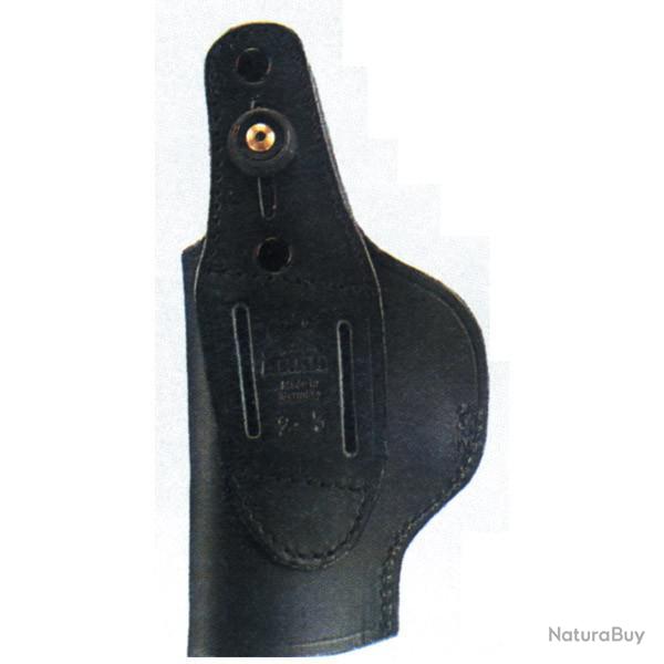 Holster en cuir pour revolver Colt King Cobra de 4,25 pouces