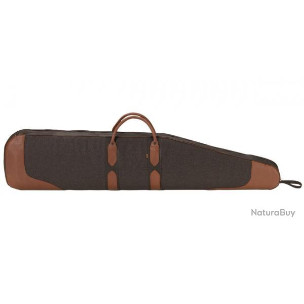 Fourreau AKAH en loden/cuir d'lan 124 cm