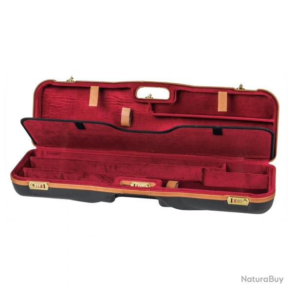 Mallette pour 2 fusil et 2 lunettes interieur en velour 86x22x13 cm