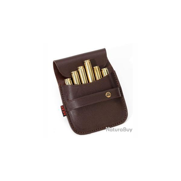 Etui  cartouches en cuir