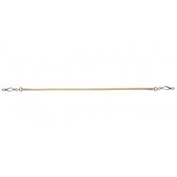 Rallonge longue pour laisse AKAH pour chien Longeur 93cm Beige