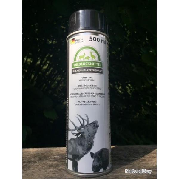 Goudron vgtal pour sangliers et cerfs spray de 500 ml