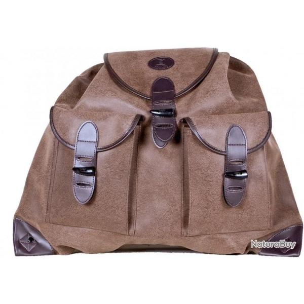 Sac  dos pour femme AKAH en cuir d'lan