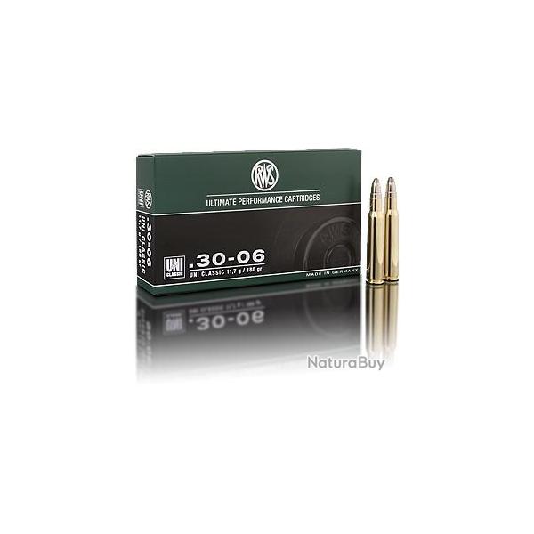 Balle Rws Uni Classic Calibre 30-06 sprg