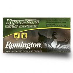 Munitions REMINGTON calibre 243 Win Hypersonic 100gr x20