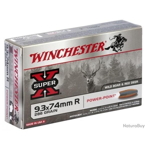 Winchester Power Point 9.3x74 R : 286 Gr