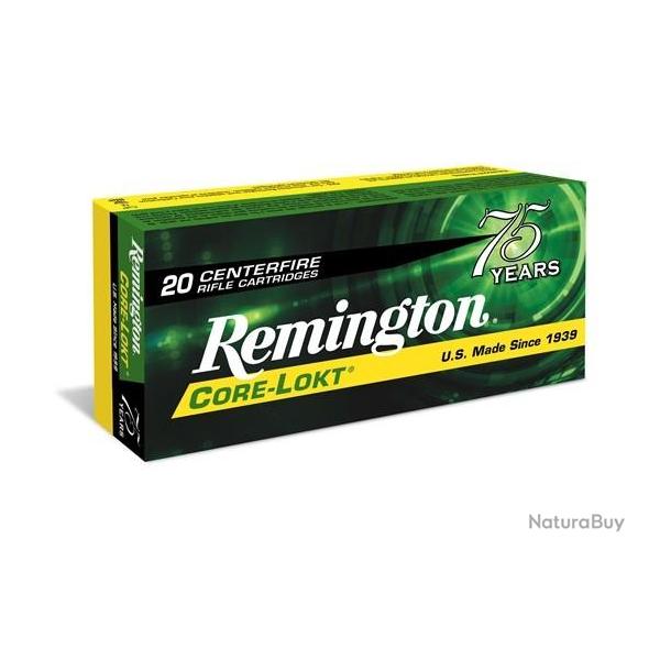 Munitions REMINGTON calibre 7mmRem Mag Core Lokt Psp 175gr x20