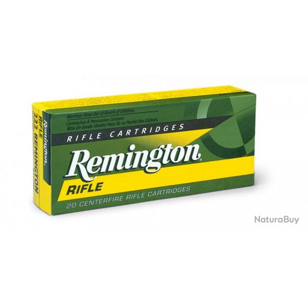 Balles Remington cal 222 Rem 50 Gr High Performance Rifle
