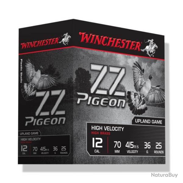 Cartouche Winchester ZZ Pigeon Calibre 12
