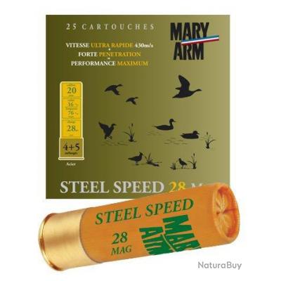 Cartouche Mary Arm Steel Speed 28g calibre 20 - Cartouches ...