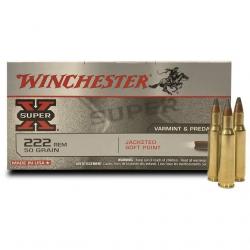 Winchester PSP 222 Rem - 50 Grains