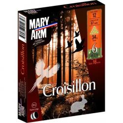 Cartouche Mary Arm Croisillon calibre 12