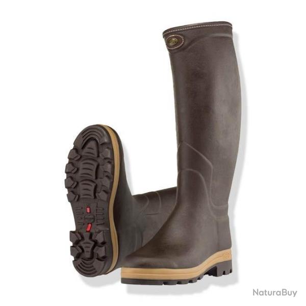 Bottes Le Chameau Saint-Hubert Hritage doubles cuir 42 42