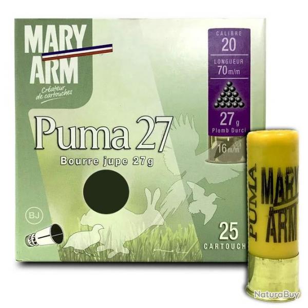 Cartouche Mary Arm Puma 27 calibre 20