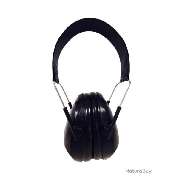 CASQUE PELTOR BULL'EYE I NOIR AVEC SERRE-TETE PLIABLE