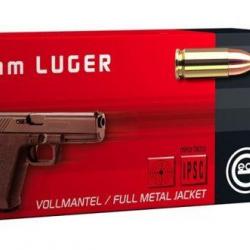 Balle GECO 9MM LUGER 8.0G 123GR FMJ x50