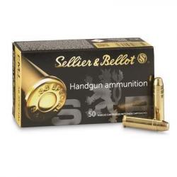 MUNITIONS SELLIER & BELLOT FMJ CALIBRE 38 SPECIAL 158 GRS