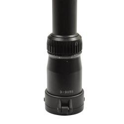 Lunette de hutte 3-9x56 + 2 colliers aluminium 630g